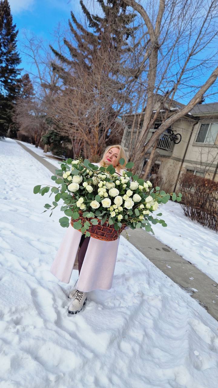 Everything comes at the right moment bouquet